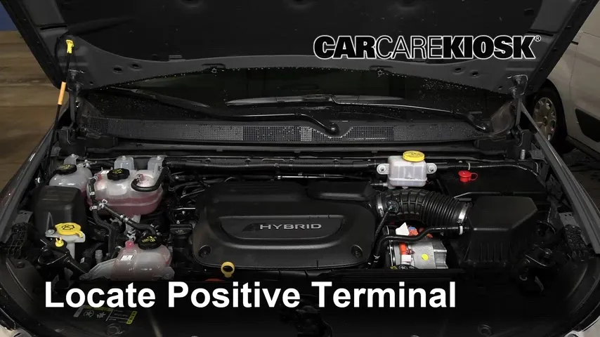 2021 Chrysler Pacifica Hybrid Touring 3.6L V6 PHEV Battery Jumpstart